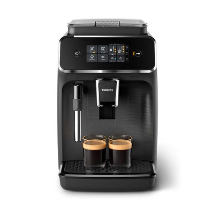 Philips 2200 Series Kaffeevollautomat – Keramikmahlwerk, Mattschwarz