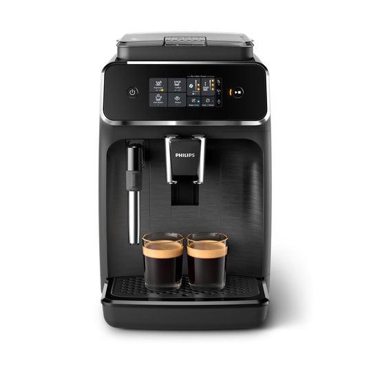 Philips 2200 Series Kaffeevollautomat – Keramikmahlwerk, Mattschwarz