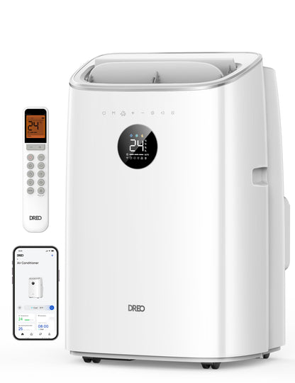 DREO 7500 BTU Mobiles Klimagerät 3-in-1 leise App-Steuerung AC318S