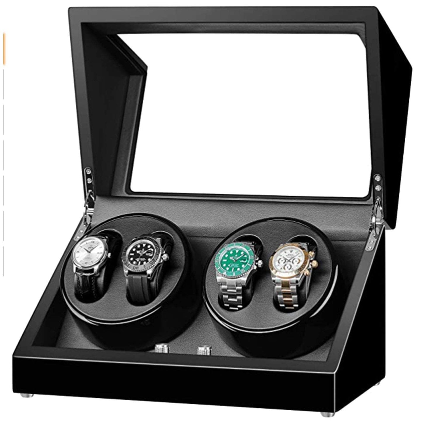 Automatische Uhrenbeweger-Box – leiser Motor, Dual-Stromversorgung