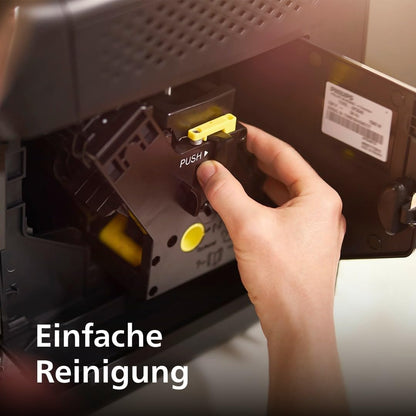 Philips 2200 Series Kaffeevollautomat – Keramikmahlwerk, Mattschwarz