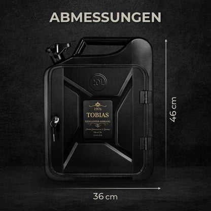 Maverton 20L Kanister Minibar mit Gravur – Personalisiertes Geschenk