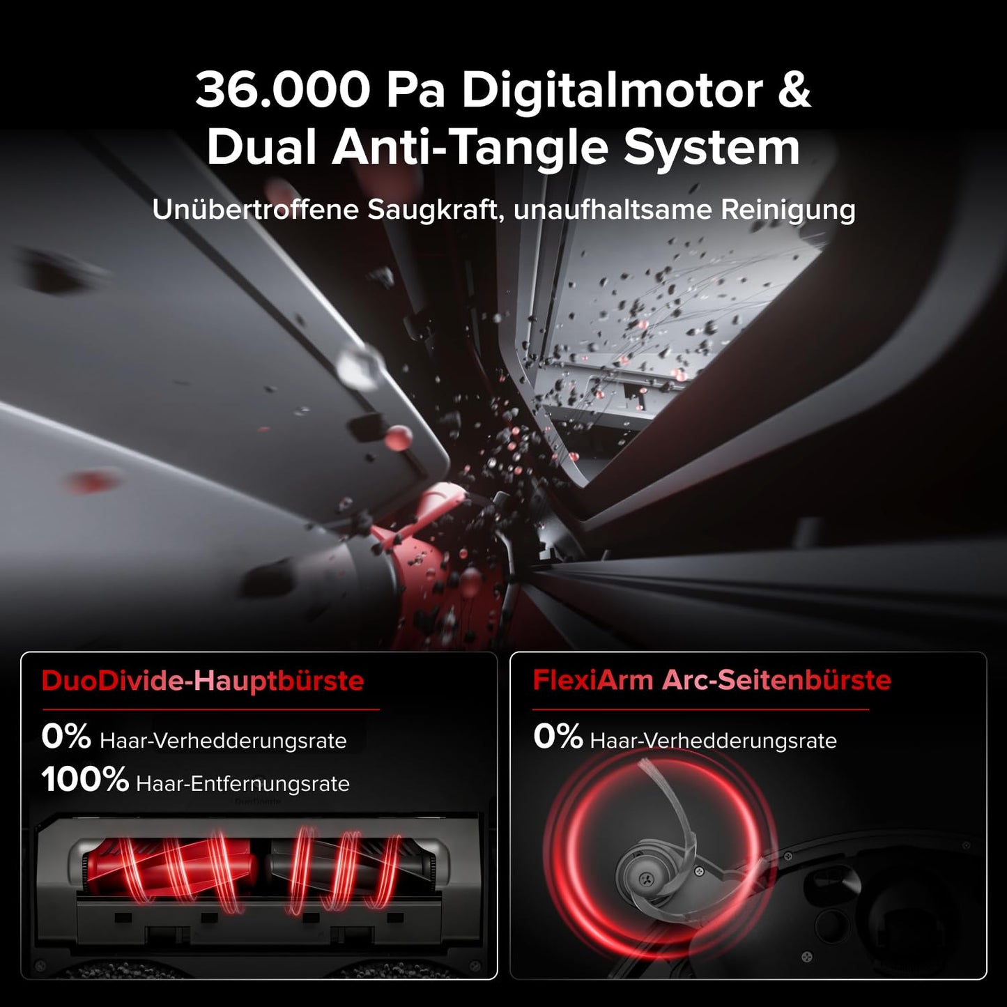 roborock Saros 20 Saugroboter mit Wischfunktion&angebbarem Wischmopp, AdaptiLift Chassis 3.0, 36,000 Pa Saugkraft, Autonomes StarSight System 2.0, DirTect-Technologie, Brandneues RockDock