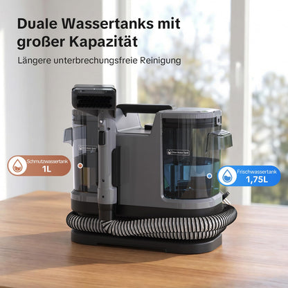 Lubluelu Polsterreiniger 600W – Nasssauger für Teppich & Sofa