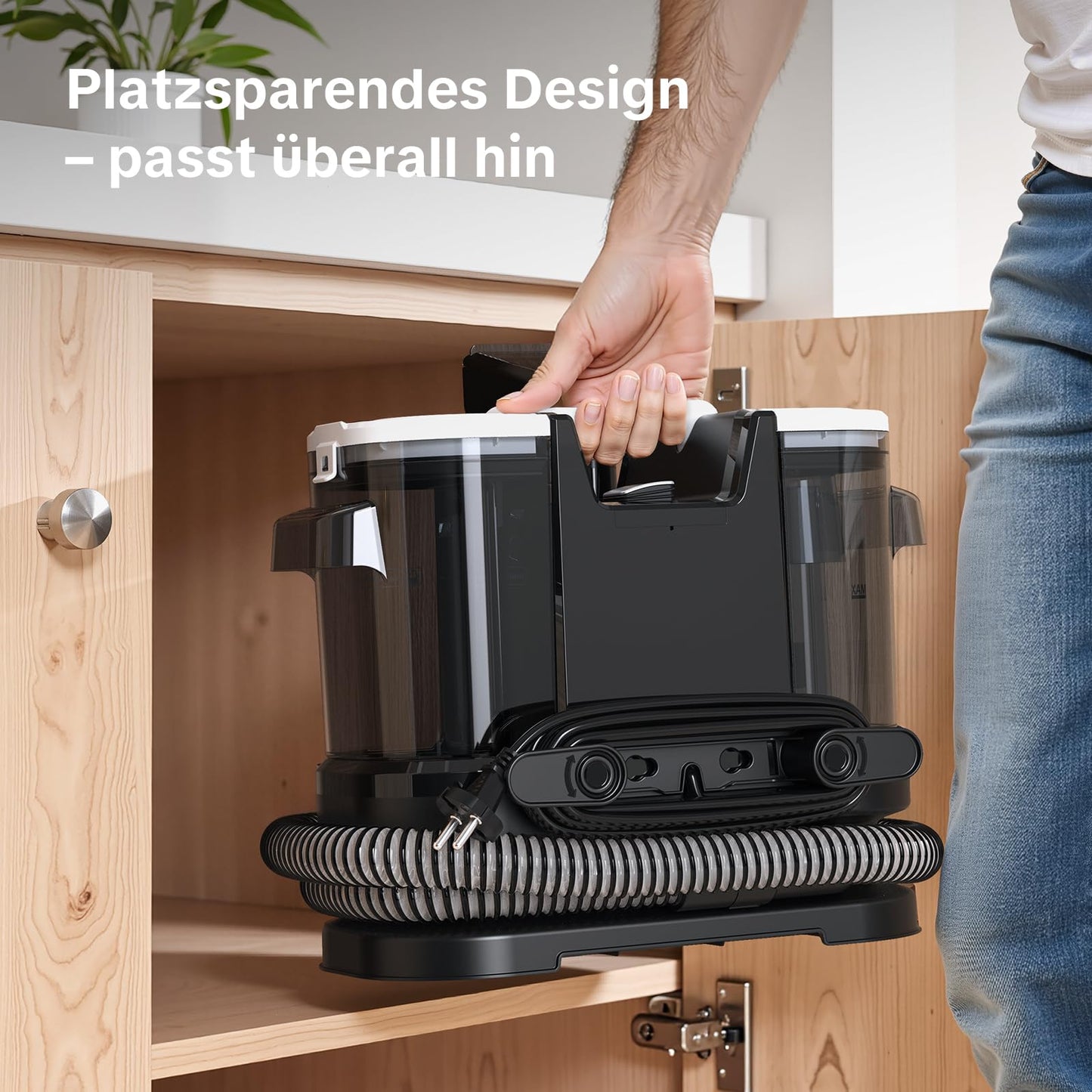 Welsauber Polsterreiniger 600W – Nasssauger 18kPa