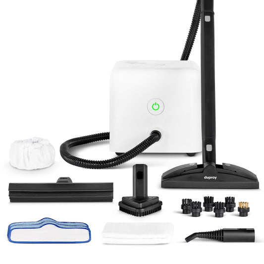 Dupray Neat Dampfreiniger mit 17-teiligem Zubehör – 135 °C