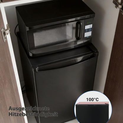 Techomey Kühlschrank 46L, Mini Kühlschrank Schwarz, Leise Kühlschrank Klein 39dB, Minikühlschrank mit Umkehrbare Tür 220-240V, Minibar für Zimmer, Hotel,Büro,Küche,Wohnungen