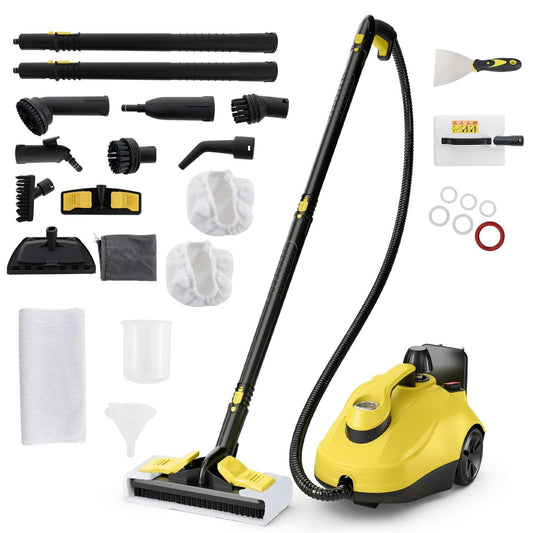 COSTWAY Dampfreiniger 2000W – 5 Bar, 1,8L Tank, 29 Zubehörteile
