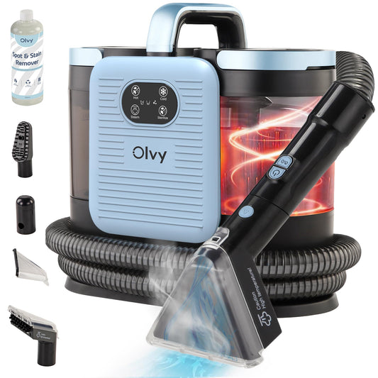 Olvy Teppichreiniger PRO 1650W – Nasssauger mit 100°C Dampf
