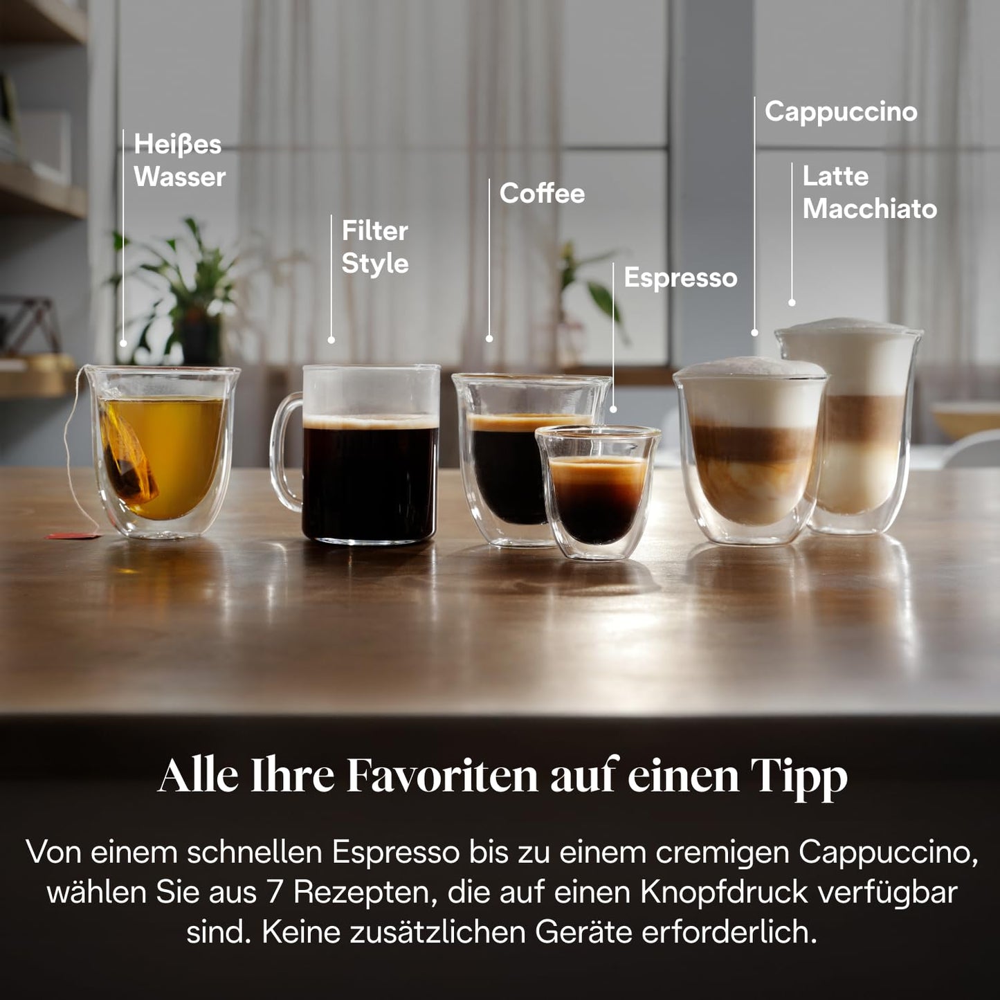 De'Longhi Magnifica Evo Kaffeevollautomat – 7 One-Touch, Schwarz