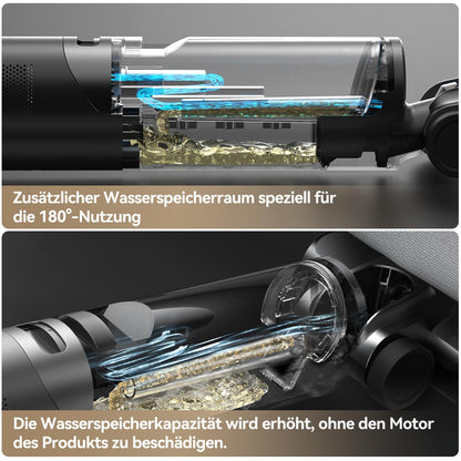 JONR ED 12 Pro Max Nass-Trockensauger 17.000 Pa LCD 70 °C Reinigung