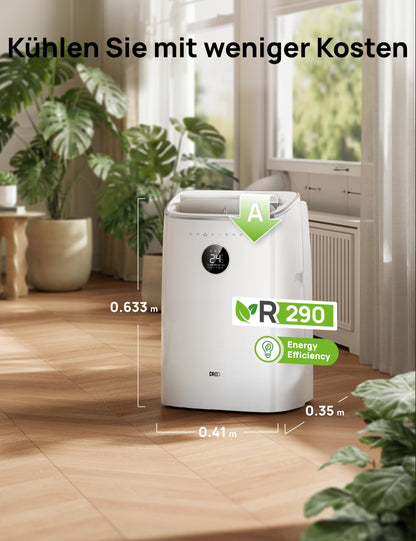 DREO 7500 BTU Mobiles Klimagerät 3-in-1 leise App-Steuerung AC318S