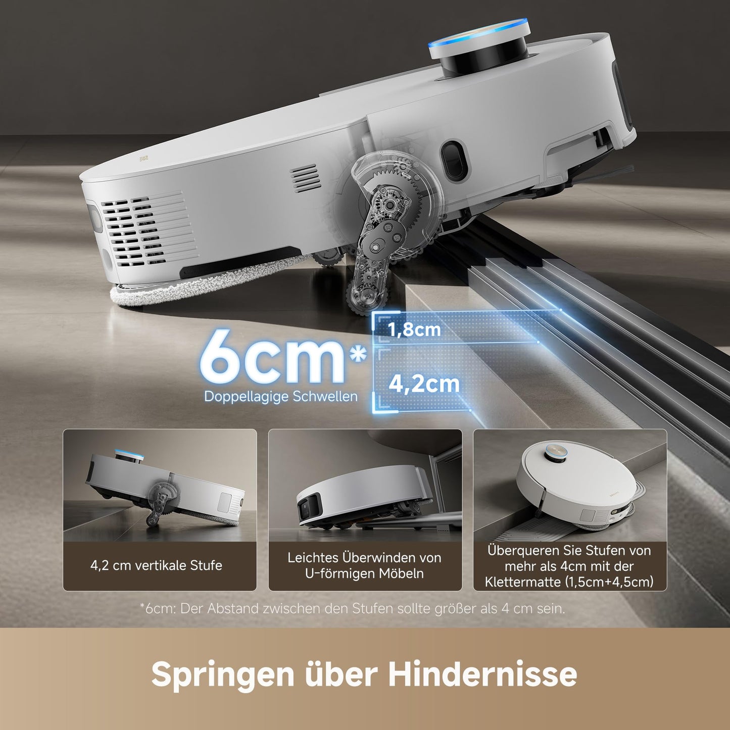 dreame X50 Ultra Complete Saugroboter mit Wischfunktion 20.000 Pa