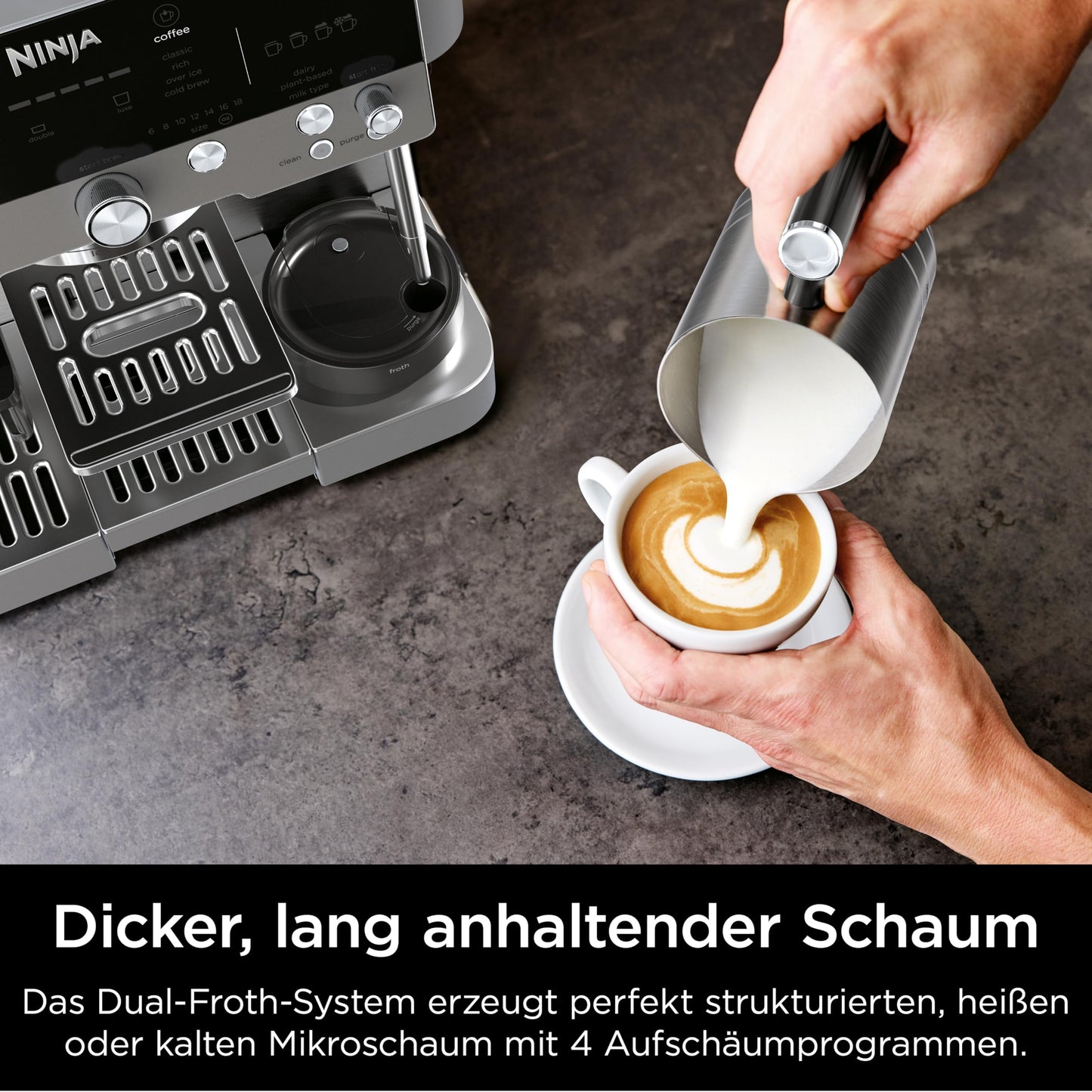 Ninja Luxe Premier 3-in-1 Kaffeemaschine – Espresso, Cold Brew & Filter