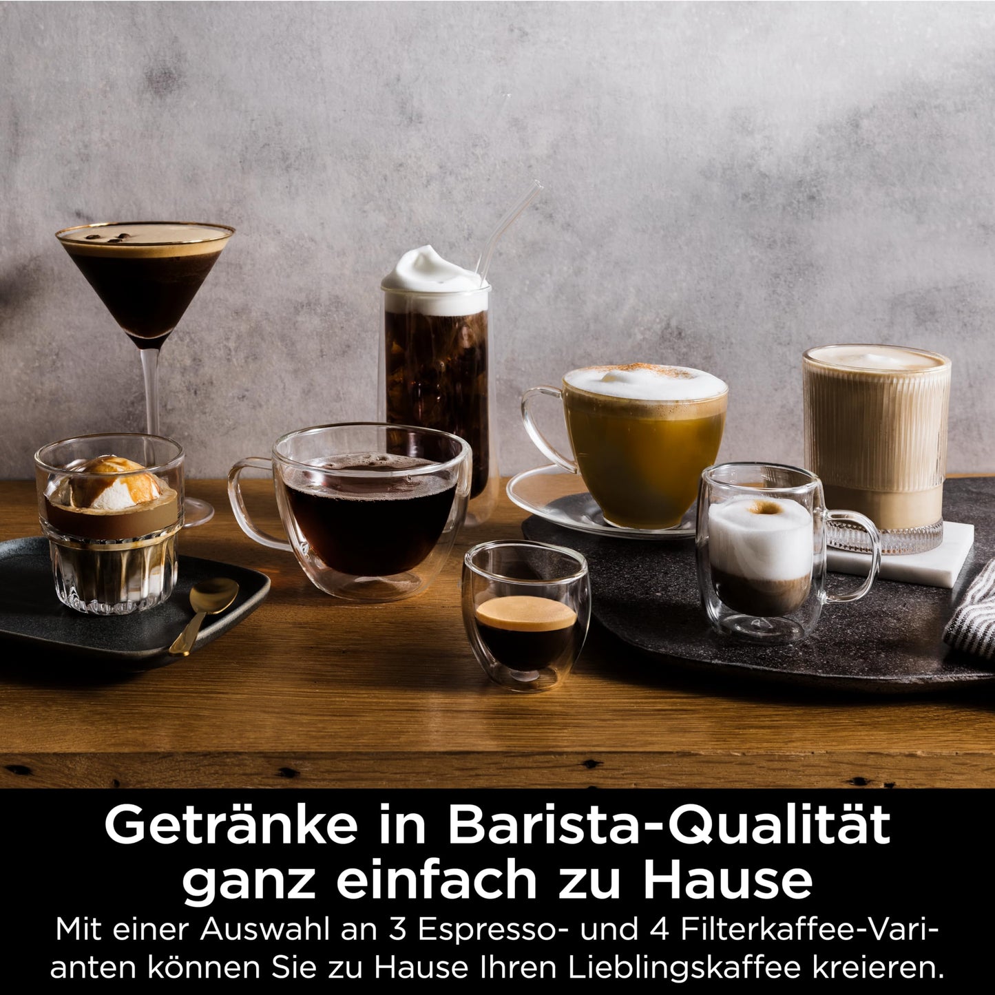 Ninja Luxe Premier 3-in-1 Kaffeemaschine – Espresso, Cold Brew & Filter