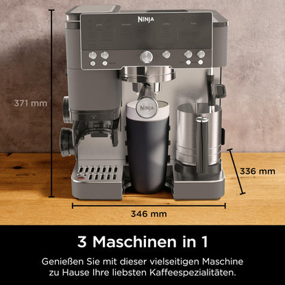 Ninja Luxe Premier 3-in-1 Kaffeemaschine – Espresso, Cold Brew & Filter