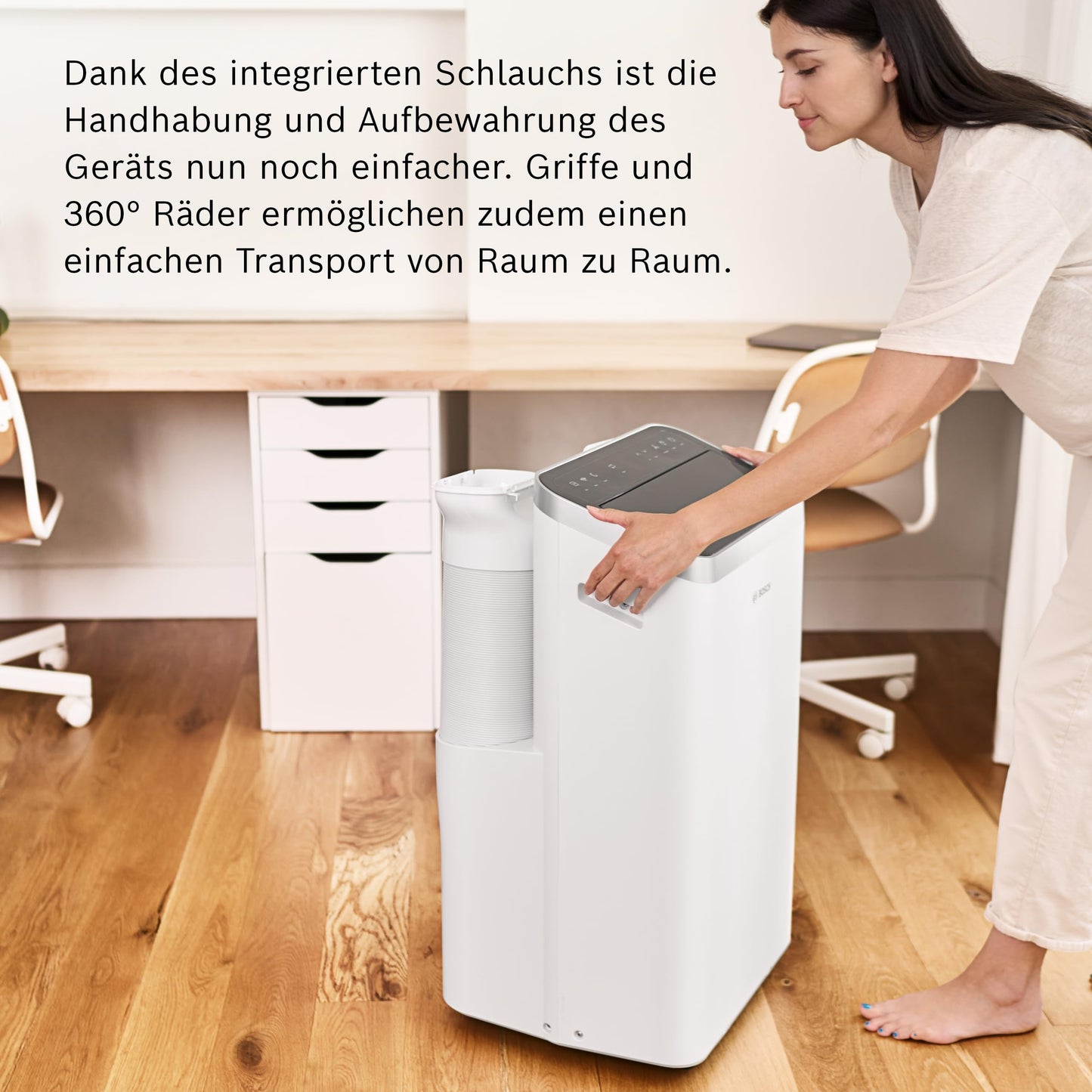 Bosch Cool 4000 Mobiles Klimagerät 3-in-1 – 2,6 kW bis 35 m²