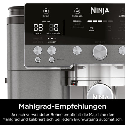 Ninja Luxe Premier 3-in-1 Kaffeemaschine – Espresso, Cold Brew & Filter